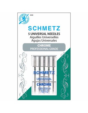 Schmetz Schmetz #4008 chrome universal - 70/10 - 5 count