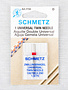 Schmetz Aiguille double Schmetz #1733 - 70/10 - 1.6mm - 1 unité