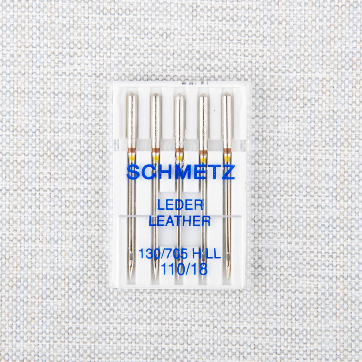 Schmetz Aiguilles à cuir Schmetz #1786  - 110/18 - 5 unités
