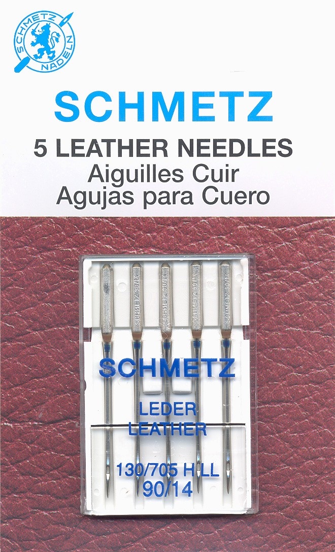 Schmetz Schmetz #1715 leather needles carded - 90/14 - 5 count