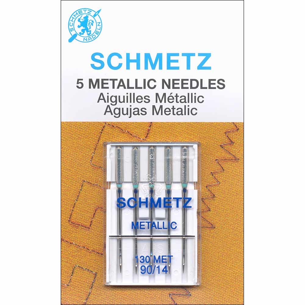 Schmetz aiguilles à fil métallique Schmetz #1752 - 90/14 - 5 unités