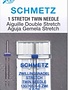 Schmetz Aiguilles doubles  Strech Schmetz #1774  - 75/11 - 2.5mm - 1 unité