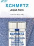 Schmetz Schmetz #1738 denim twin needles carded - 100/16 4mm - 1 count