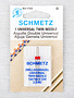 Schmetz Schmetz #1723 twin needle carded - 80/12 - 2.5mm - 1 count