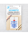Schmetz Aiguilles double Schmetz #1723 - 80/12 - 2.5mm - 1 unité