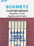 Schmetz Aiguilles à cuir Schmetz #1785 - 100/16 - 5 unités
