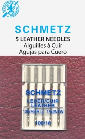 Schmetz Schmetz #1785 leather needles carded - 100/16 - 5 count