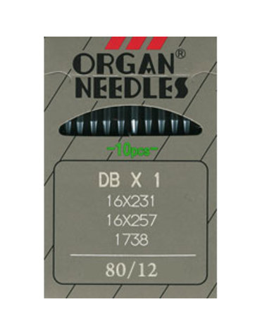 Organ Organ needles DBx1 - 80/12