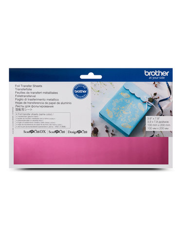 Brother Brother pink foil transfer sheets
