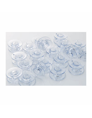 Brother Brother clear plastic standard bobbins 10-pack, 11.5 Size