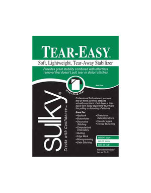 Sulky Sulky tear-easy - white - 50 x 91cm pkg (20″ x 36″)