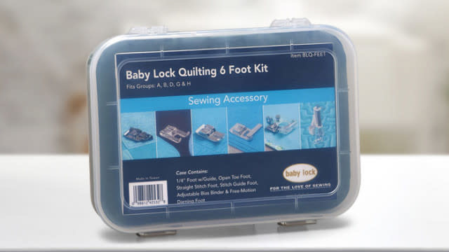 Baby Lock Baby Lock 6 Foot Quilting Kit A-B-D-G-H