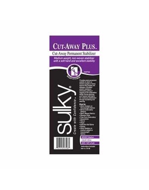 Sulky Sulky cut-away plus - white - 20cm x 7.3m (8″ x 8yd) roll
