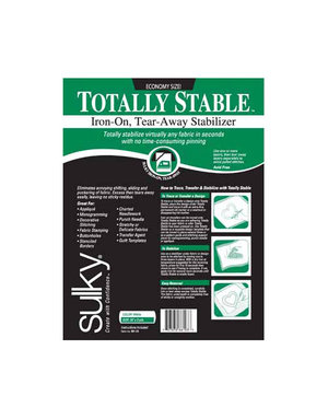 Sulky Paquet SULKY Totally Stable - blanc - 50cm x 2.75m (20″ x 3v.)
