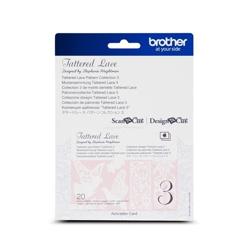 Brother Collection 3 Motifs Dentelle Tattered Lace