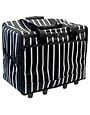 Vivace Vivace extra large sewing machine trolley - black stripes - 61 x 45 x 31cm