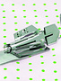 Baby Lock Pied Reliure à double pli 10 mm