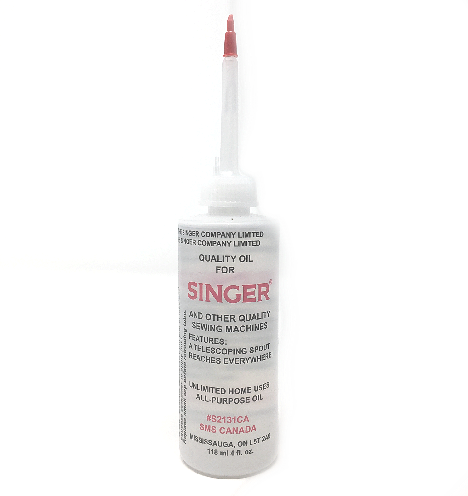 Singer Sewing machine oil singer