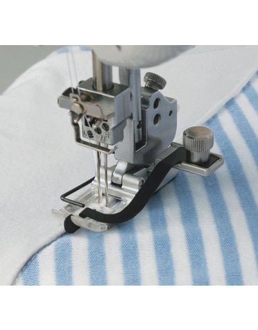 Janome Pied Coverstitch Elna-Janome Guide Centre 3 aiguilles