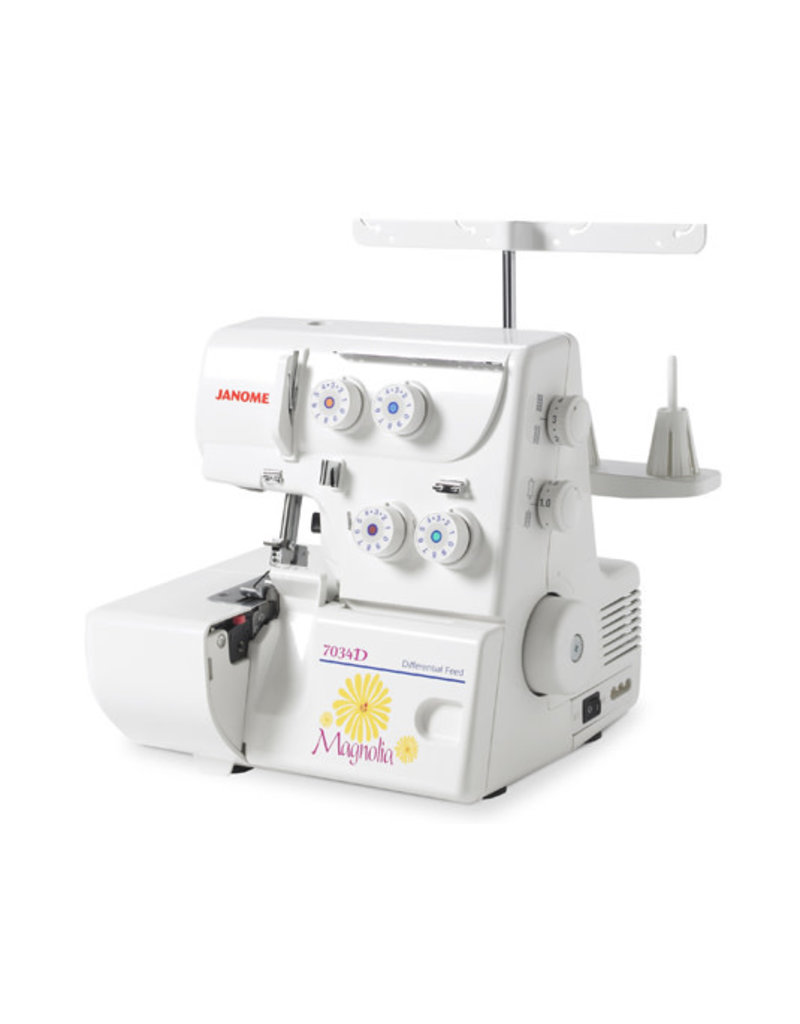 Janome surjeteuse 4 fils Magnola 7034D Pénélope sewing machines