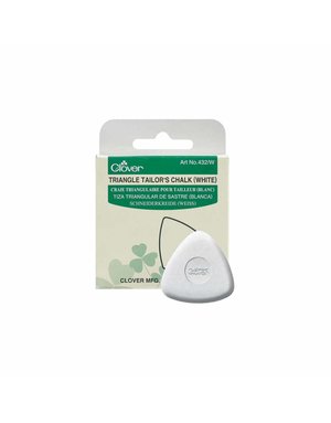 Clover Clover 432/W - triangle tailor's chalk - white