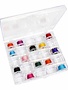 Unique Unique Sewing bobbin box - holds 25 bobbins