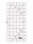 Olfa Olfa QR-6x12 - 6″ x 12″ frosted acrylic ruler