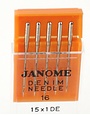 Janome Denim Needle #16 5/pk