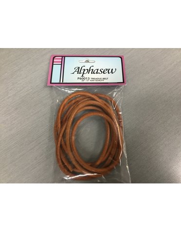 Alphasew Courroie cuir de machine a pédale diamètre 3/16 Longueur 68-72''