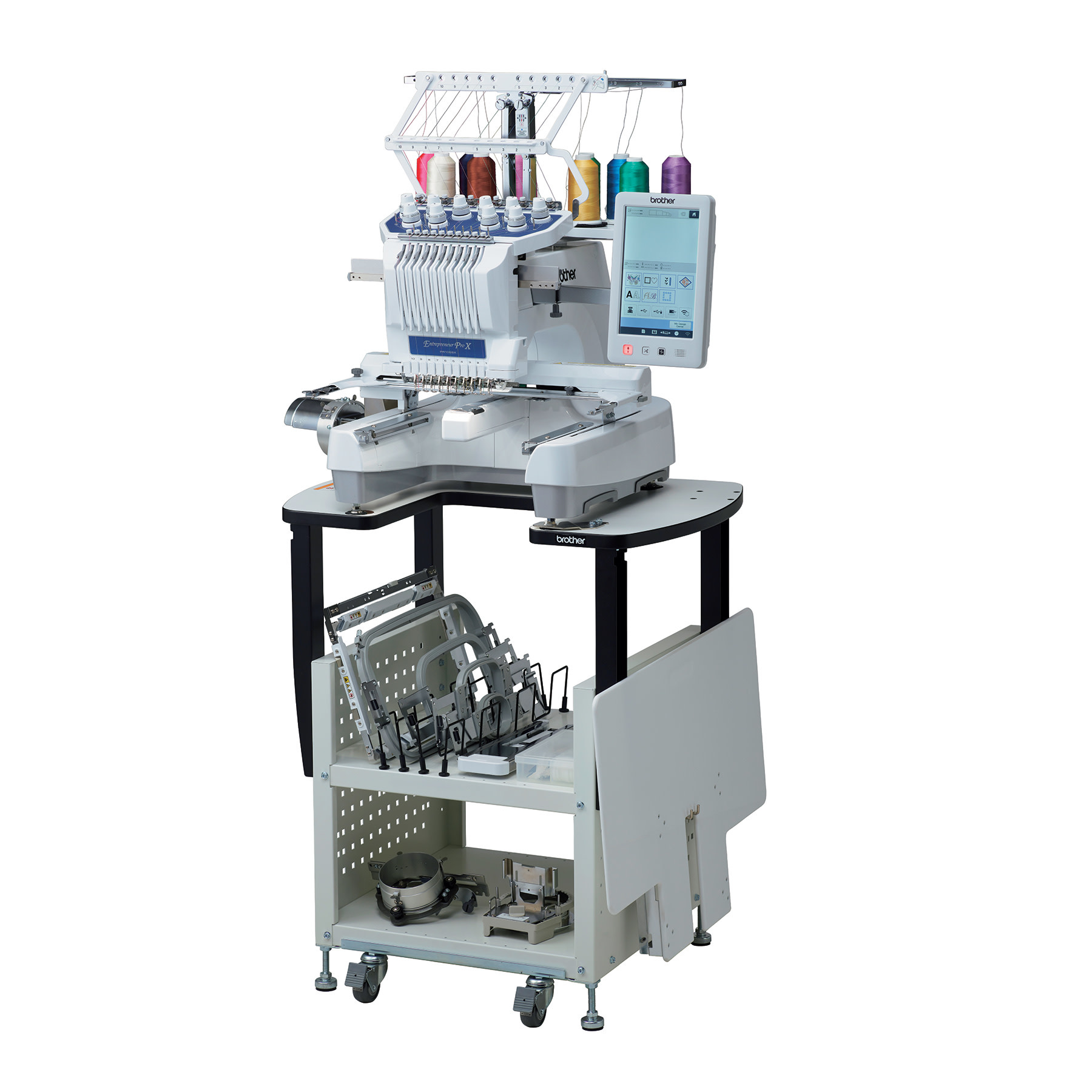 Brother Démo Brother entrepreneur 10 aiguilles PR1055X