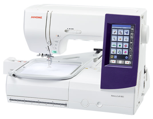 Janome Janome sewing and embrodery MC9850