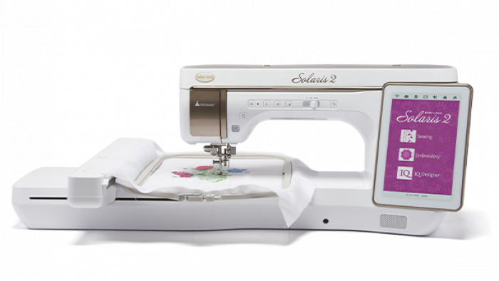 Baby Lock Demo Baby Lock sewing and embroidery Solaris 2