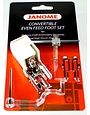 Janome Janome pied double entrainement convertible HS, 5 & 7Mm