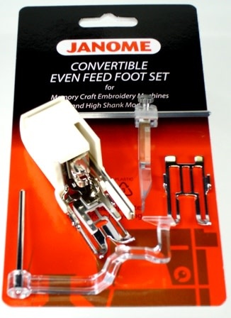 Janome Janome pied double entrainement convertible HS, 5 & 7Mm