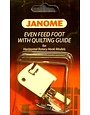 Janome Pied Double Entrainement Guide Even Janome 5 & 7Mm