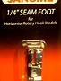 Elna Janome 1/4 po seam foot