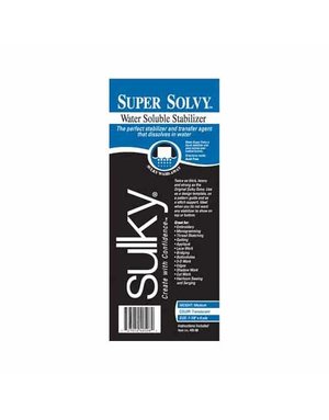 Sulky Sulky super solvy - white - 20cm x 8.25m (8″ x 9yd) roll