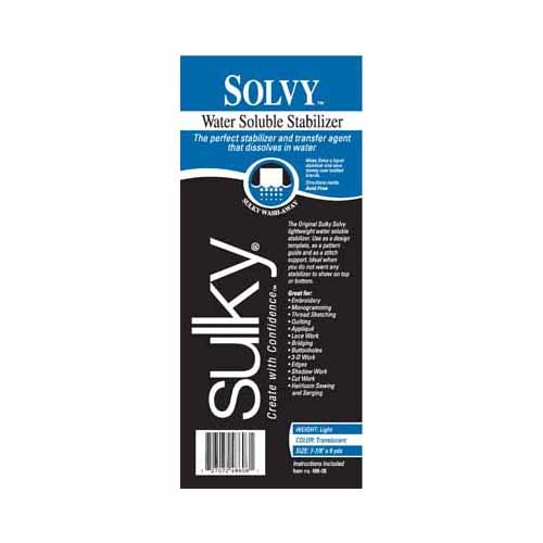 Sulky Rouleau Sulky solvy - blanc - 20cm x 8.25m (8po x 9v.)