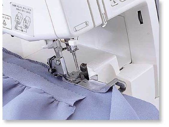 Brother Foot gathering serger brother