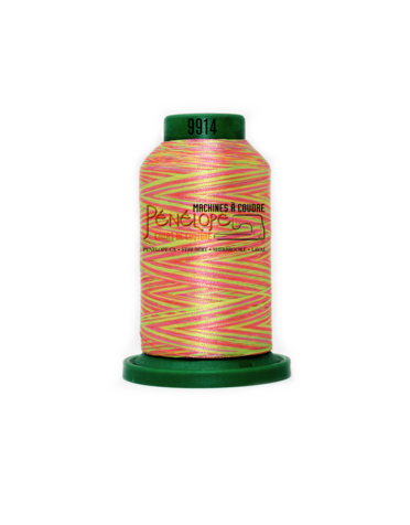 Isacord Isacord multicoloured sewing and embroidery thread 9914 1000m