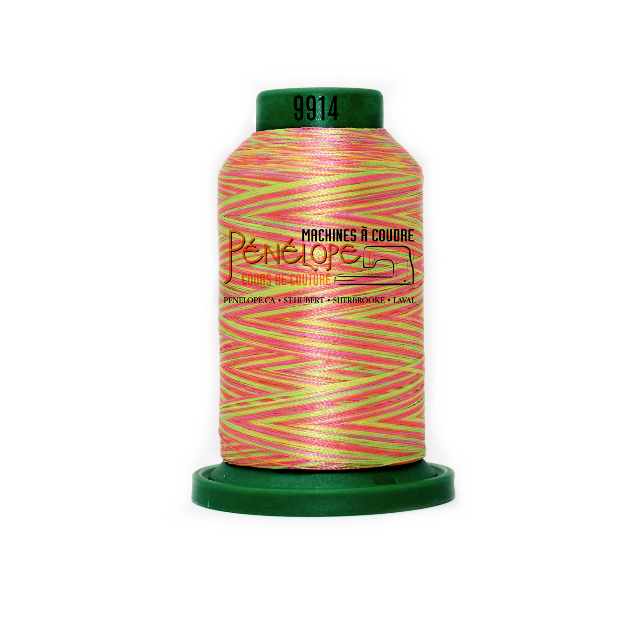 Isacord Isacord multicoloured sewing and embroidery thread 9914 1000m