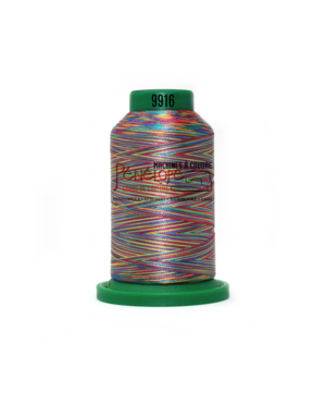 Isacord Fil Isacord multicolore couture et broderie 9916 1000m