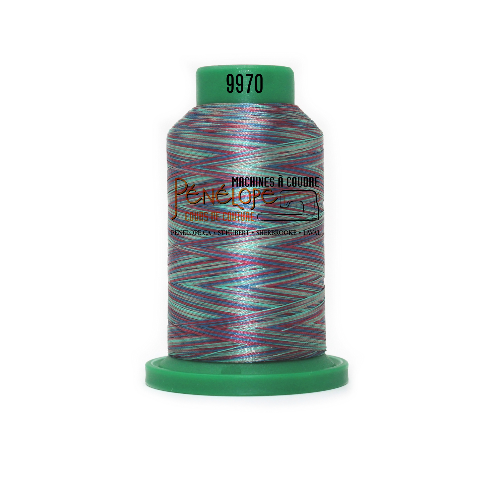 Isacord Isacord multicoloured sewing and embroidery thread 9970 1000m