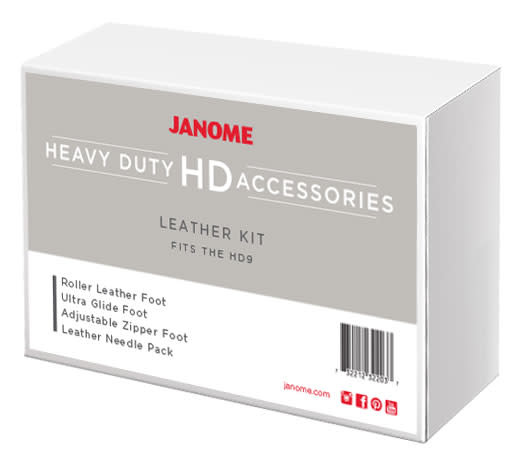 Janome Kit de pieds pour cuir HD9 Janome