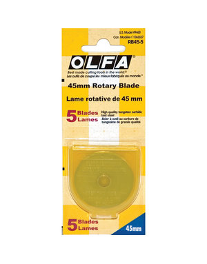 Olfa Olfa RB45-5 - lame rotative en tungstène d'outils de 45mm - 5mcx