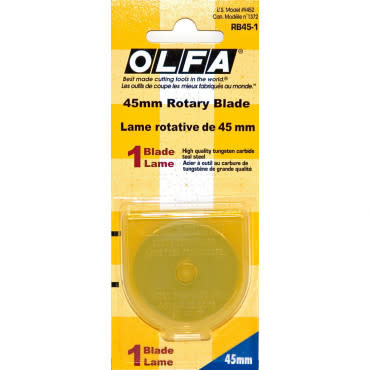 Olfa OLFA RB45-1 - Lame rotative en tungstène d'outils de 45mm - 1mcx