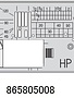 Janome Plaque point droit Janome HP