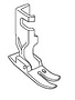 Janome Janome pied point droit HP