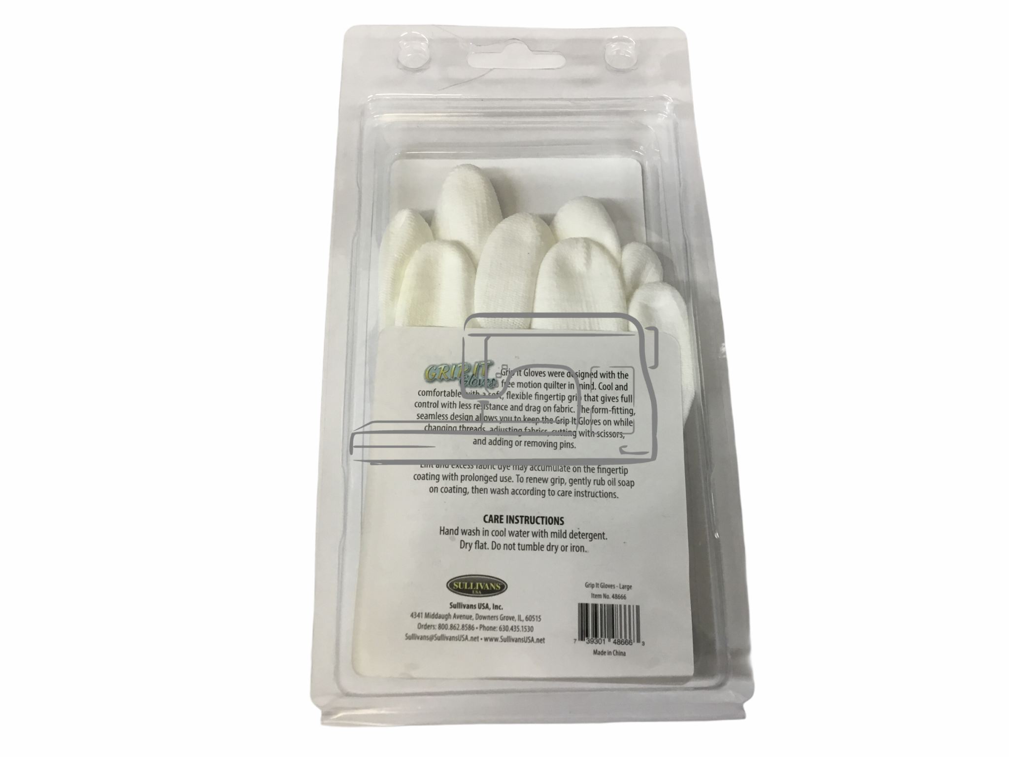 Sullivans Gloves quilting machinger large