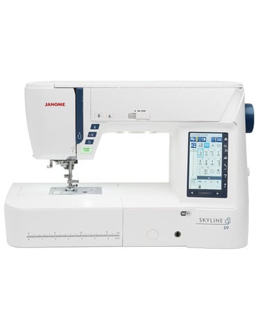 Janome Janome couture et broderie SKYLINE S9 indigo bleu